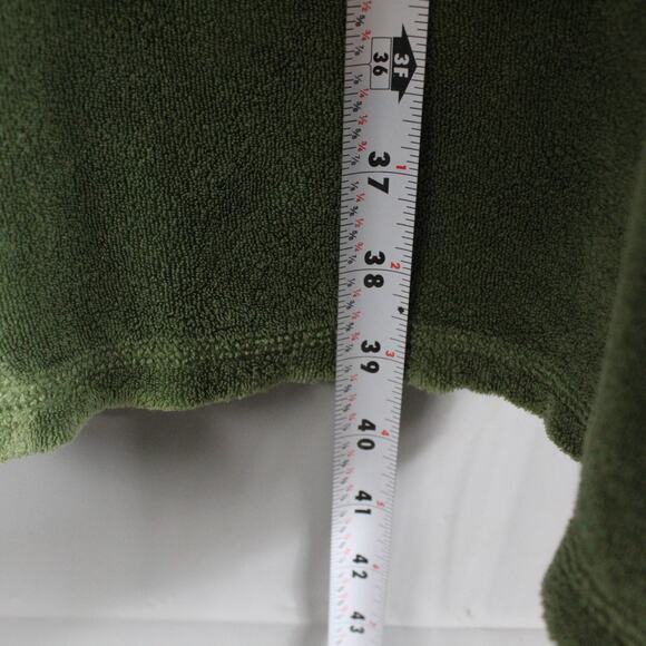 Vintage Y2K Juicy Couture M L Terry Cloth Tracksuit Flare Green Cargo Pocket - Picture 16 of 16
